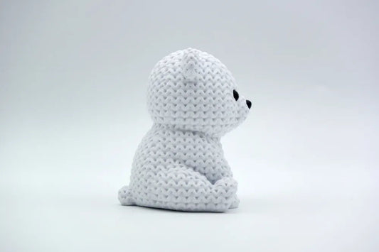 Urs Polar Crochet Pets – vedere lateral