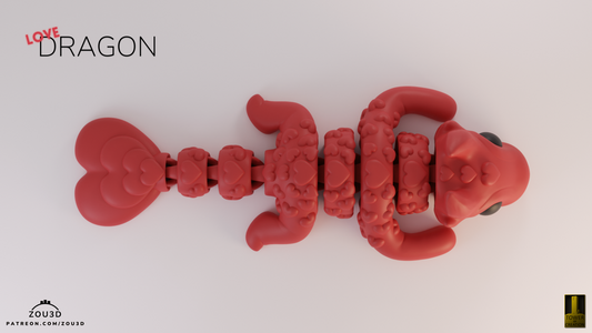 Baby Love Dragon - Figurina 3D