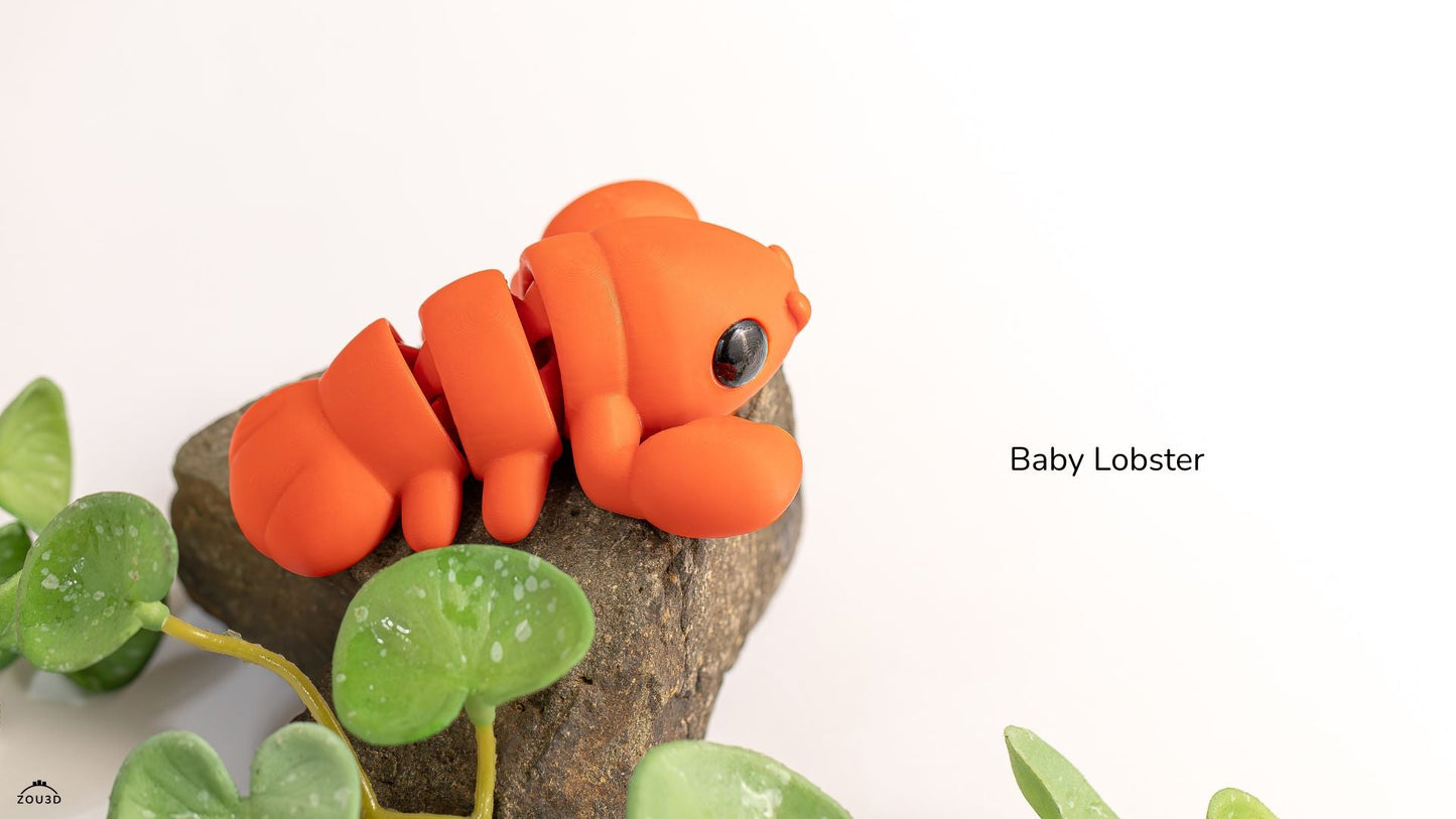 Baby Lobster - Figurina 3D