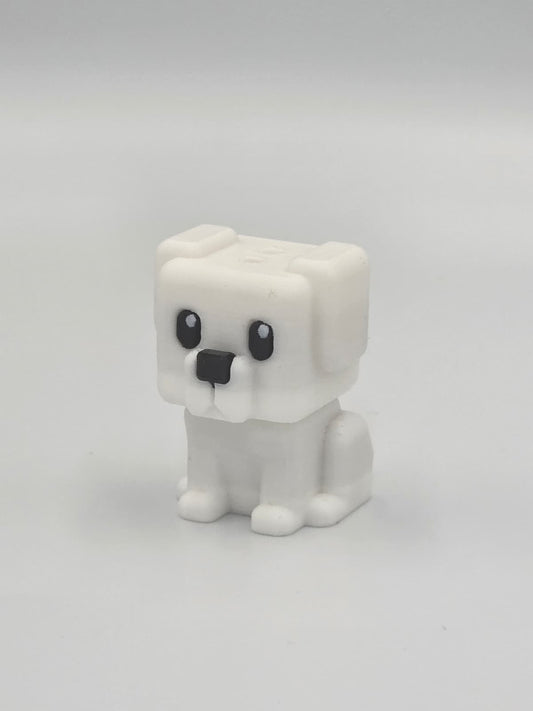 Cubic Dog – Figurină 3D Imprimată | Breloc
