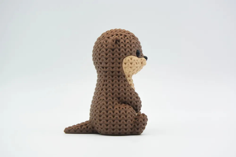 Vidră Crochet Pets – vedere spate