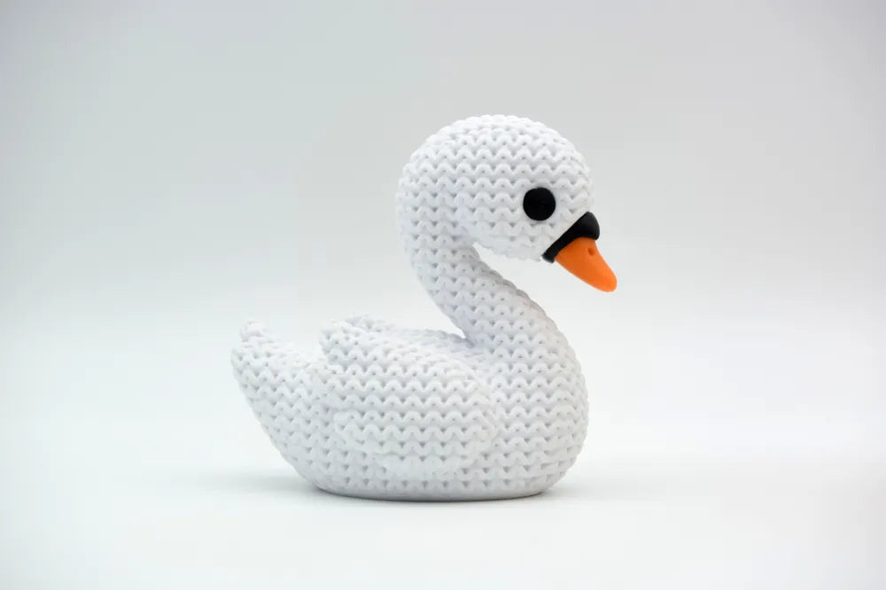 Lebădă Crochet Pets – vedere lateral