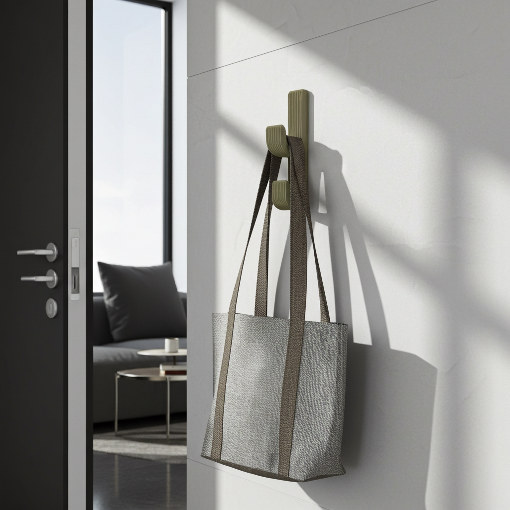 Agățător de Perete – Design Organic