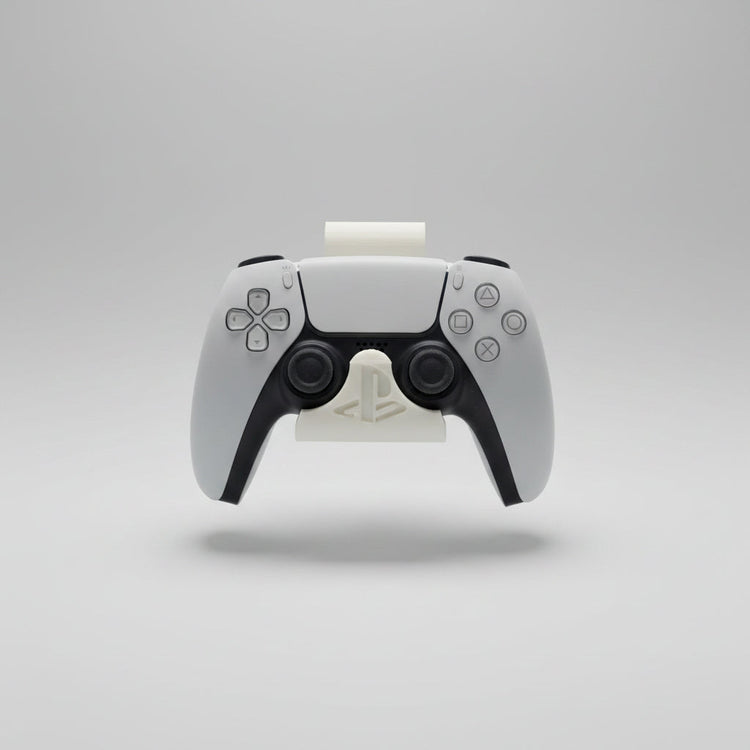 Agățătoare controller PS5 – DualSense montat pe stand, vedere laterală