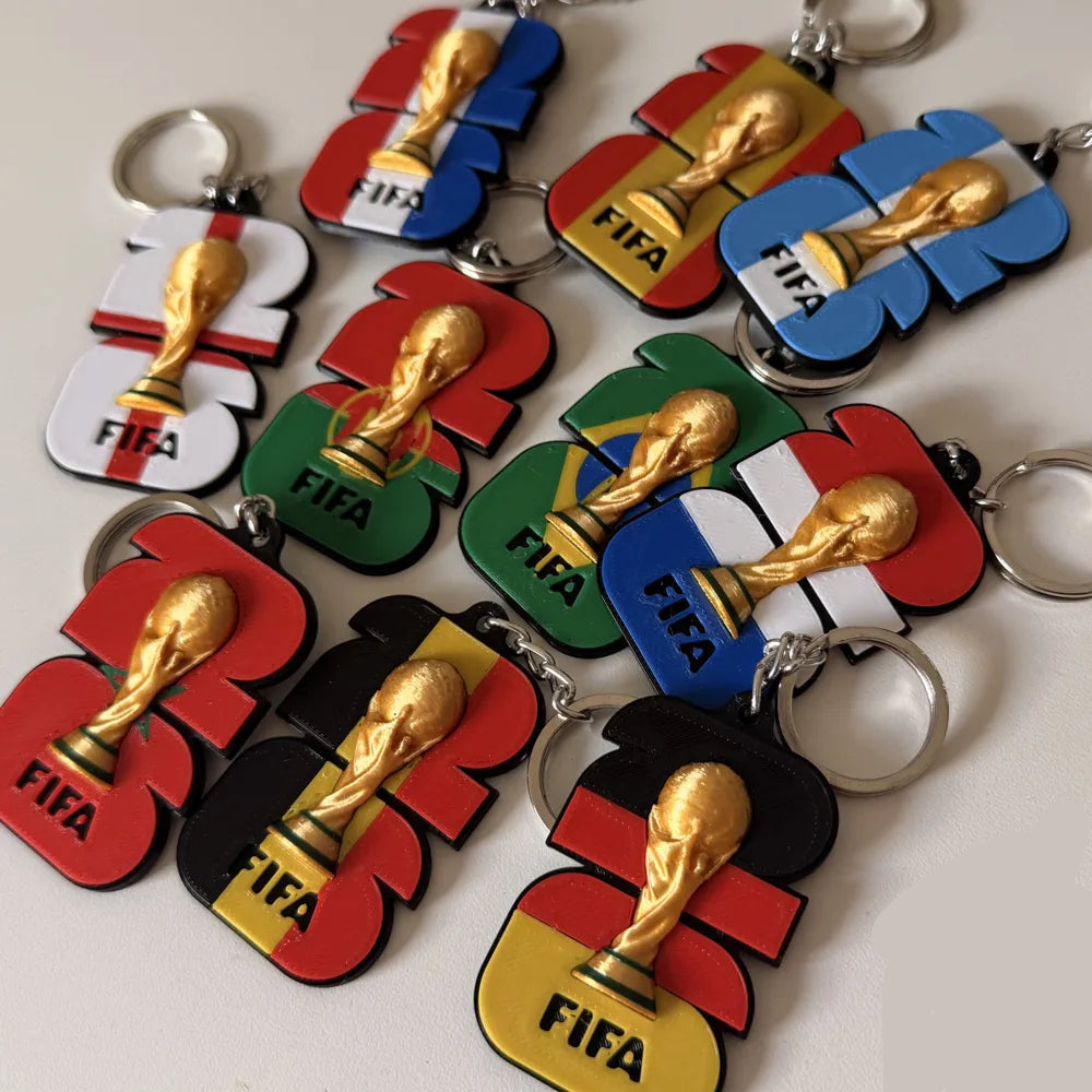 Breloc FIFA World Cup 2026 – colecție steaguri țări participante