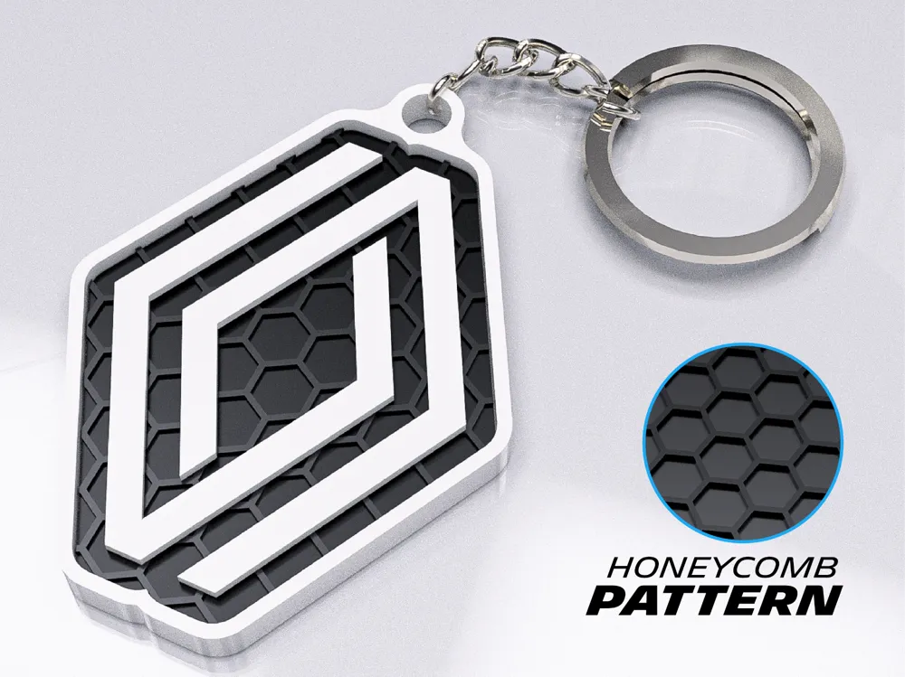 Breloc Auto Logo Honeycomb