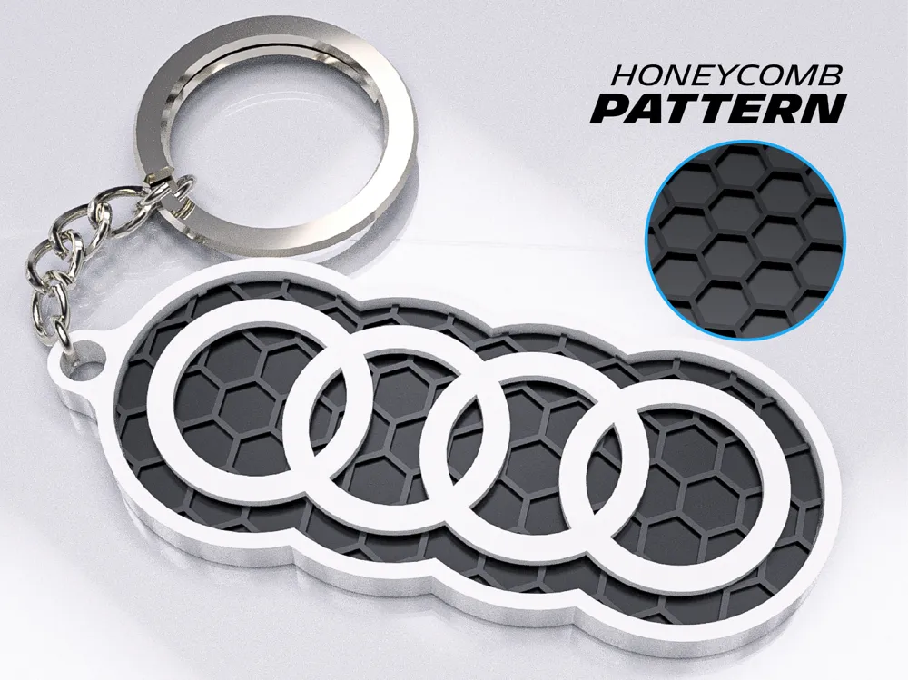 Breloc Auto Logo Honeycomb