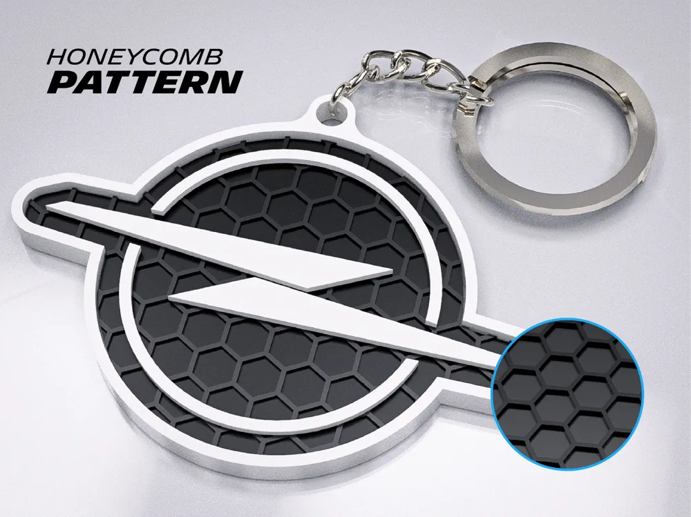 Breloc Auto Logo Honeycomb