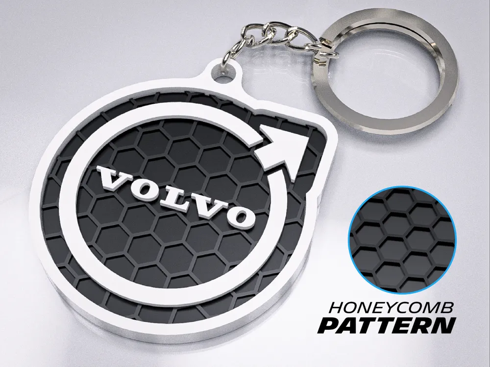 Breloc Auto Logo Honeycomb
