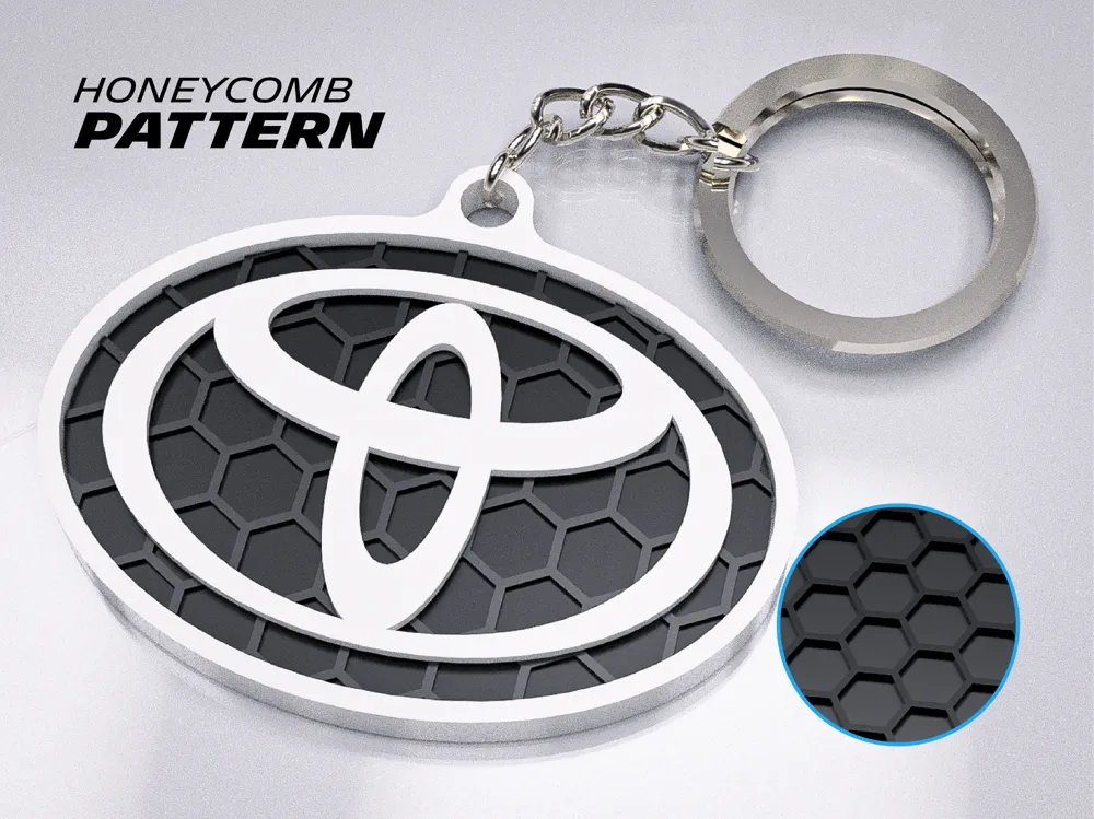 Breloc Auto Logo Honeycomb
