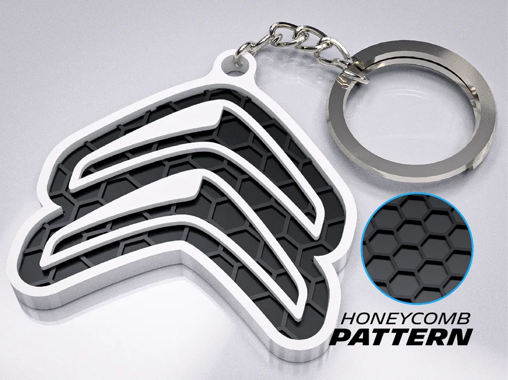 Breloc Auto Logo Honeycomb