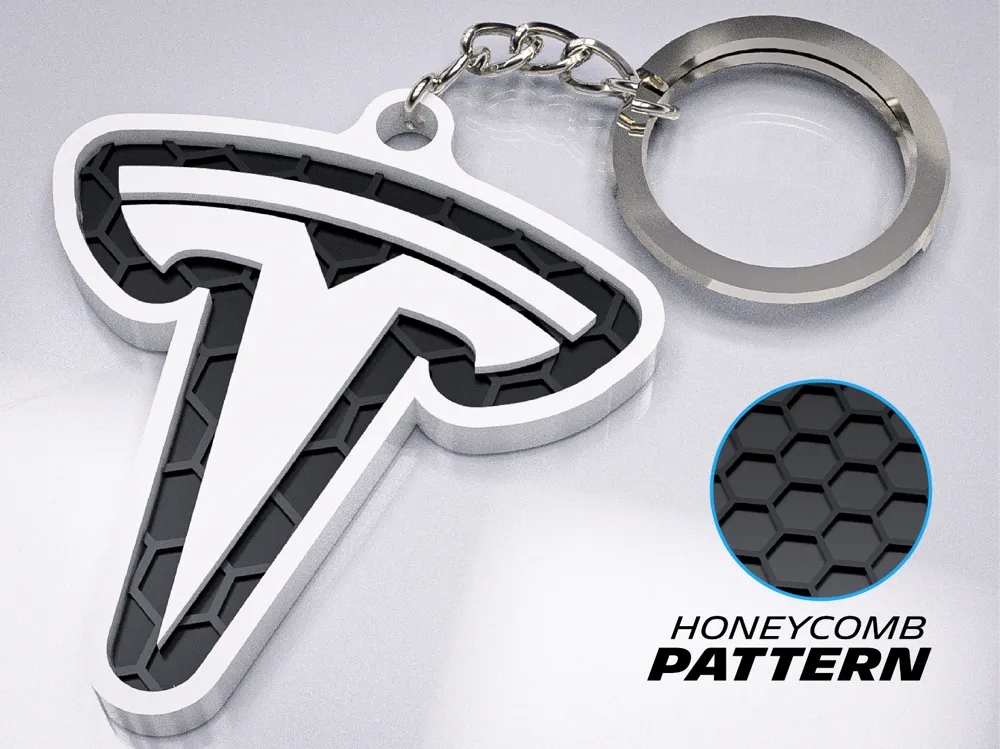 Breloc Auto Logo Honeycomb