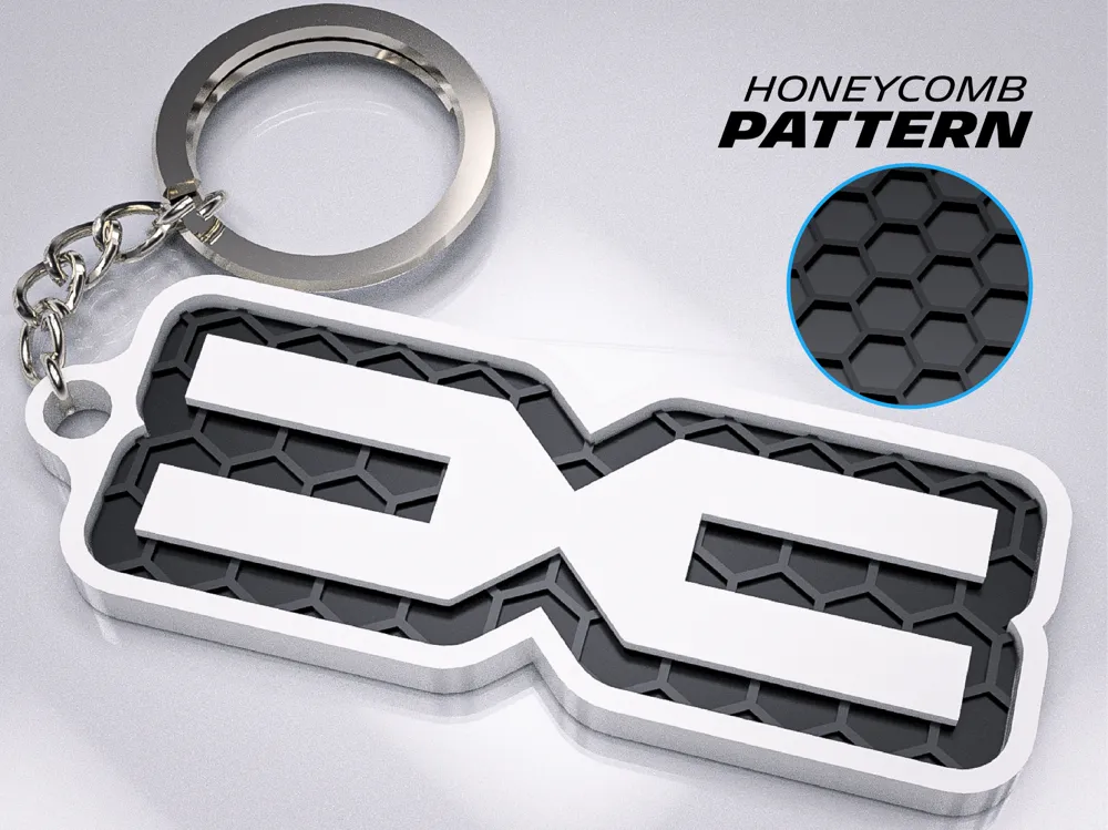 Breloc Auto Logo Honeycomb
