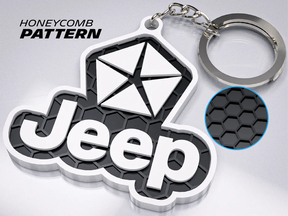 Breloc Auto Logo Honeycomb