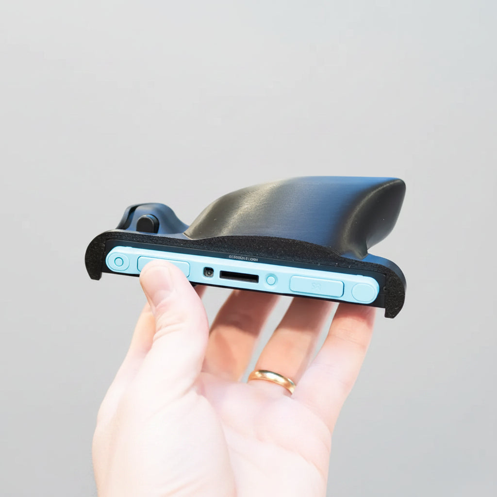 Grip Nintendo Switch 2 imprimat 3D PETG – vedere spate
