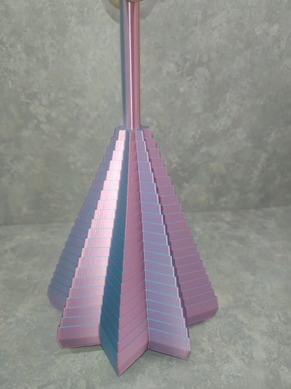 Star Fidget - expanding spinning blue