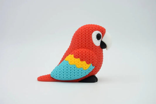 Papagal Crochet Pets – vedere spate