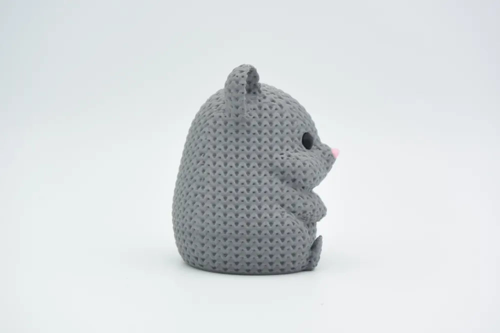 Hamster Crochet Pets – vedere lateral