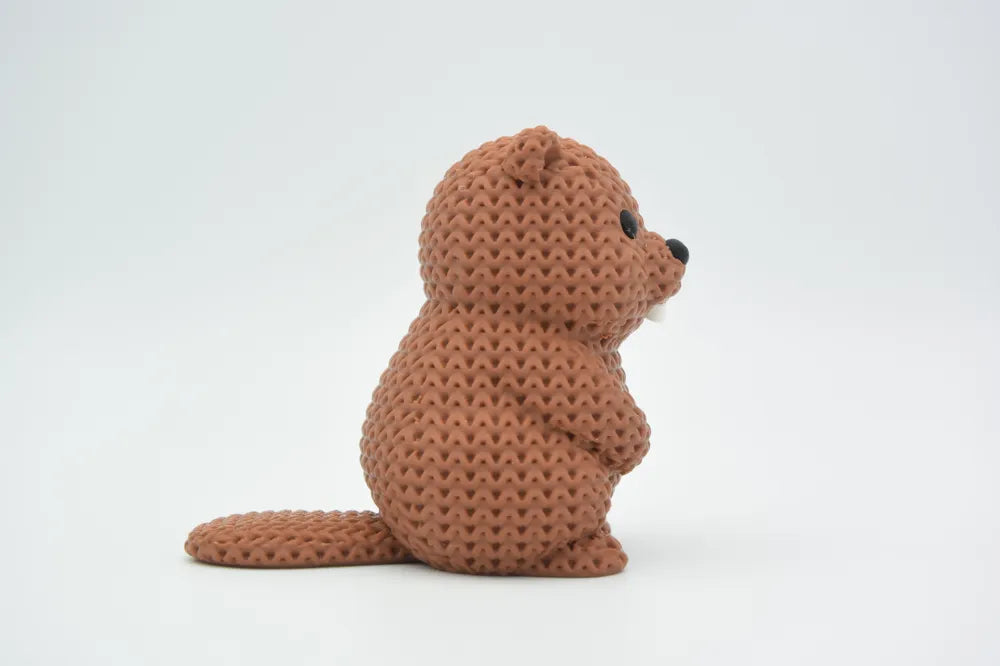 Castor Crochet Pets – vedere lateral