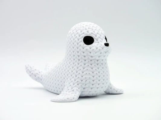 Focă Crochet Pets – vedere lateral