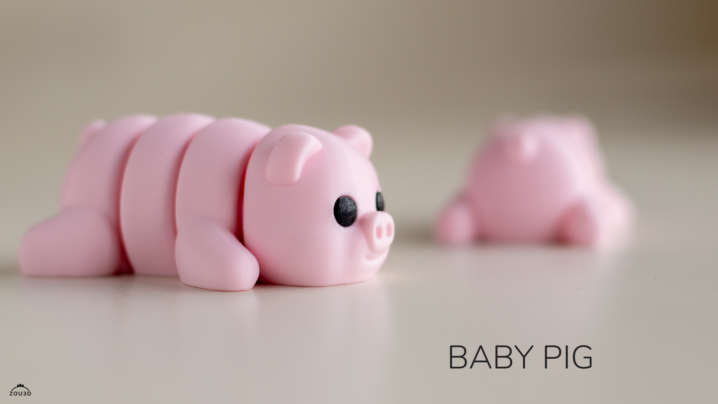 Baby Pig - Figurina 3D