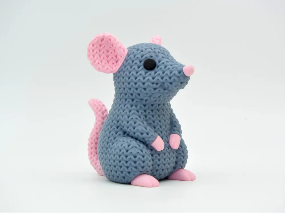 Șobolăn Crochet Pets – vedere spate