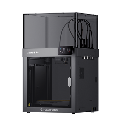 Flashforge Creator 5 Pro – Imprimantă 3D Multi-Material cu 4 Capete