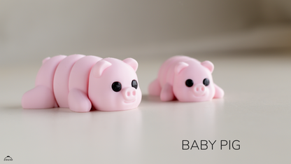Baby Pig - Figurina 3D