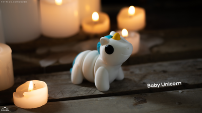 Baby Unicorn - Figurina 3D