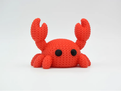 Crab Crochet Pets – vedere față