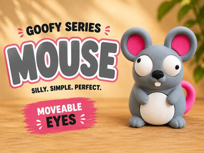Șoricel Goofy Series - poster promoțional MOUSE Silly Simple Perfect Moveable Eyes