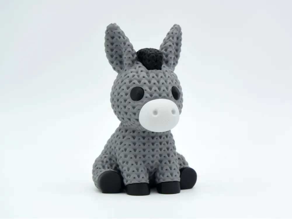 Măgăruș Crochet Pets – vedere față