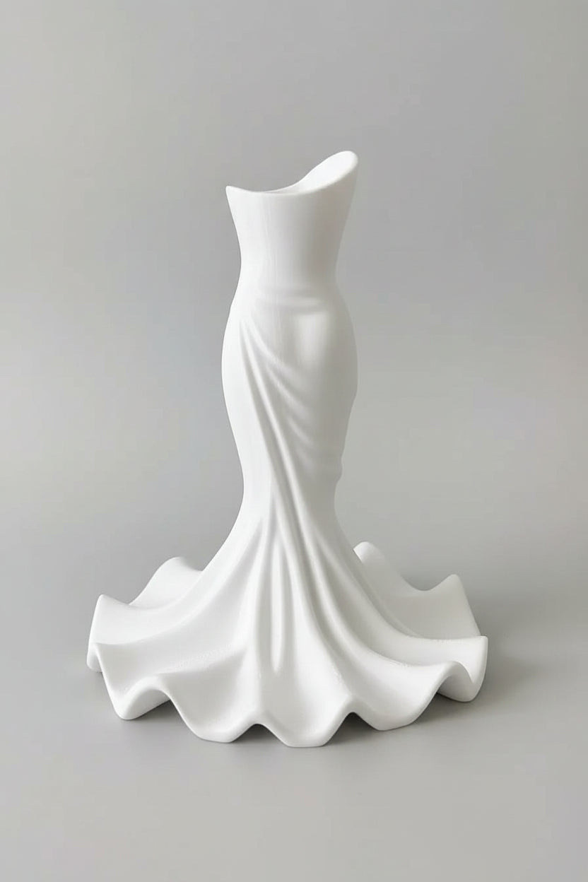 Vază Rochie | Decor Flori Uscate