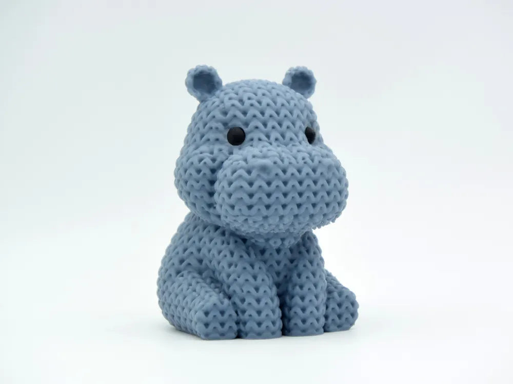 Hipopotam Crochet Pets – vedere față