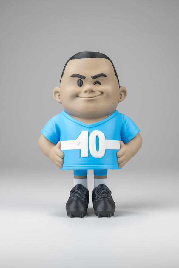 Mijlocaș Ofensiv (Attacking Midfielder) – Figurină Fotbal Interactivă Imprimată 3D