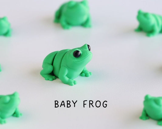 Baby Frog - Figurina 3D