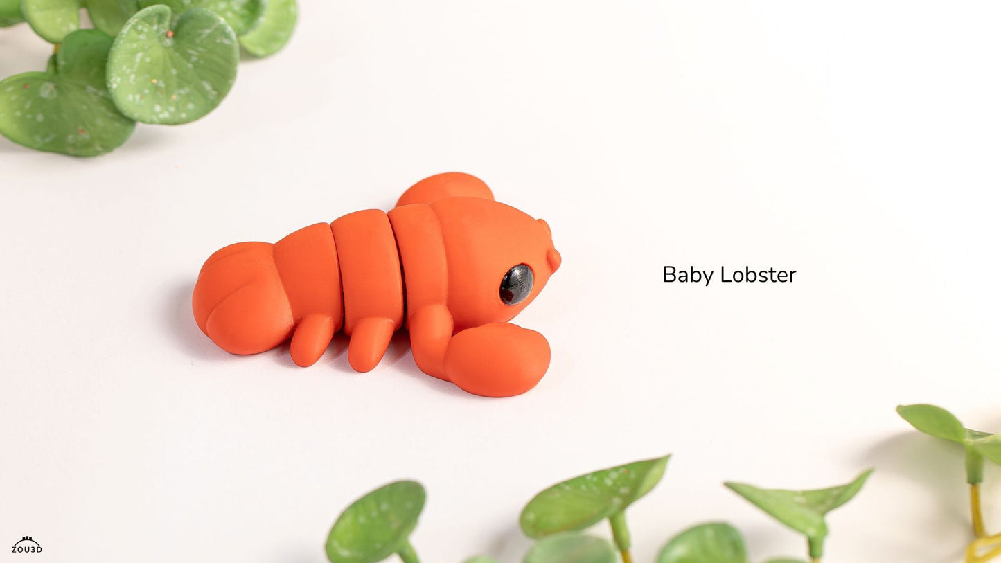 Baby Lobster - Figurina 3D