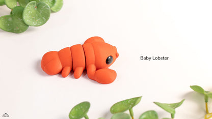 Baby Lobster - Figurina 3D