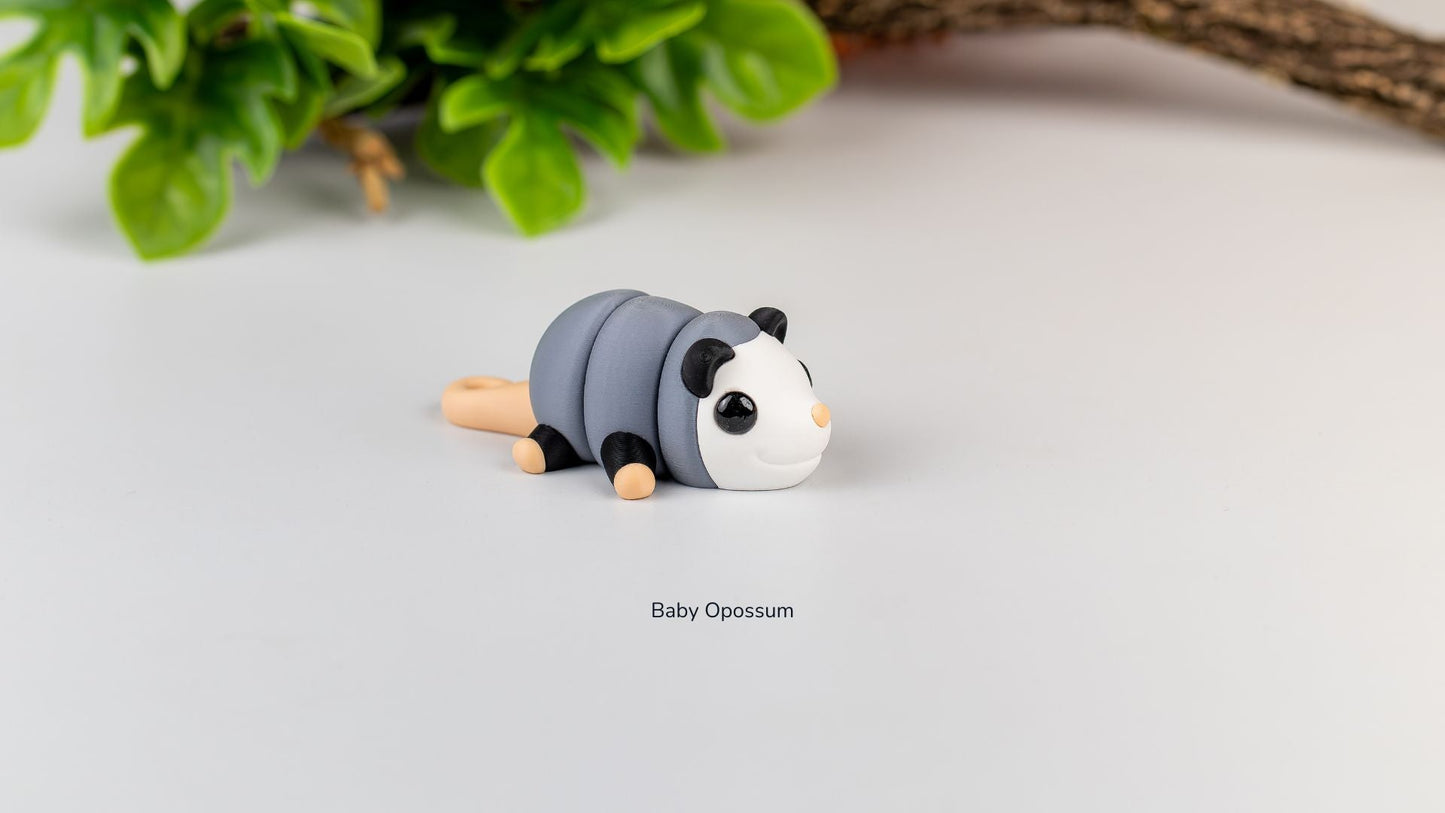 Baby Opossum - Figurina 3D