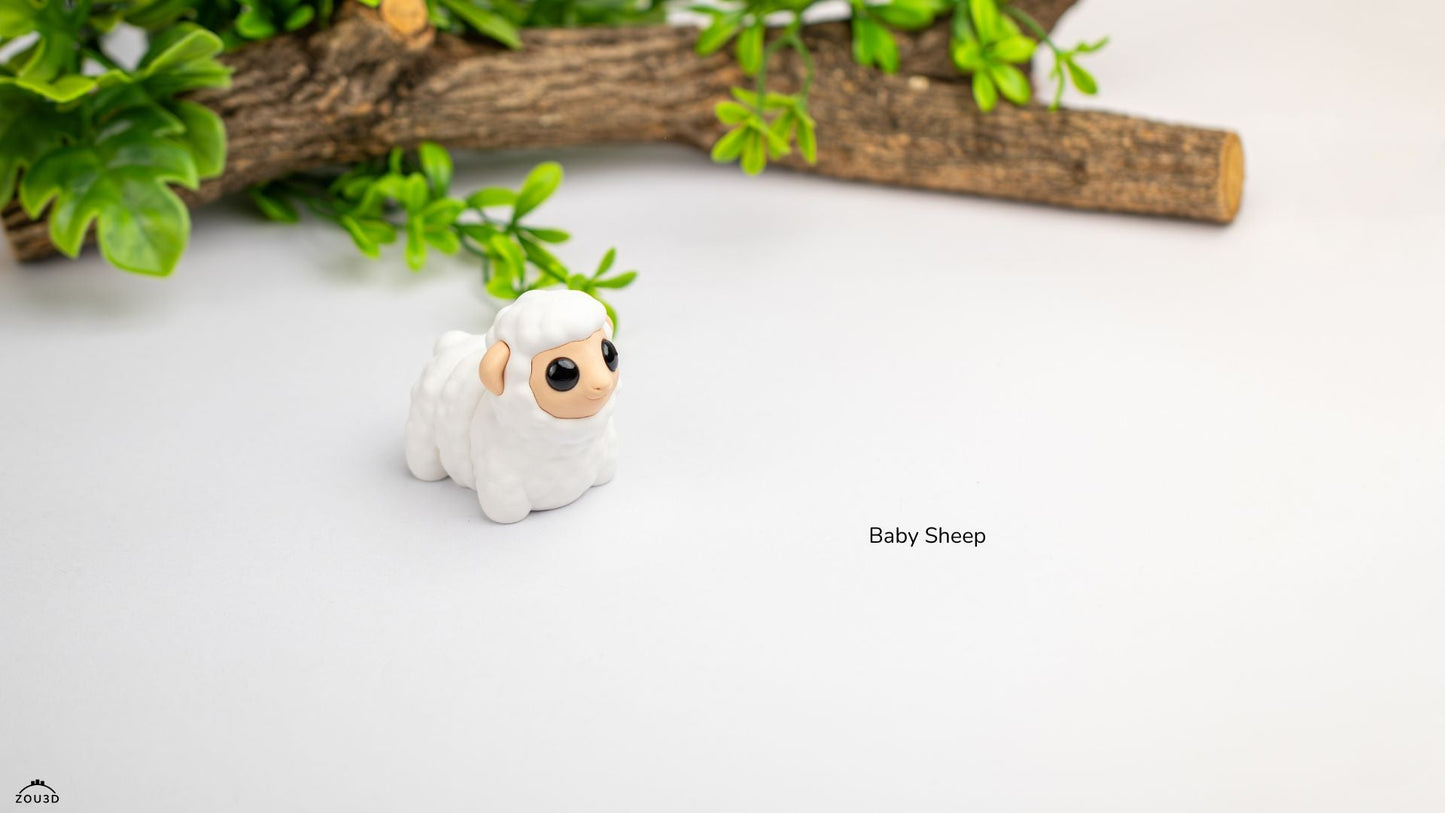 Baby Sheep - Figurina 3D