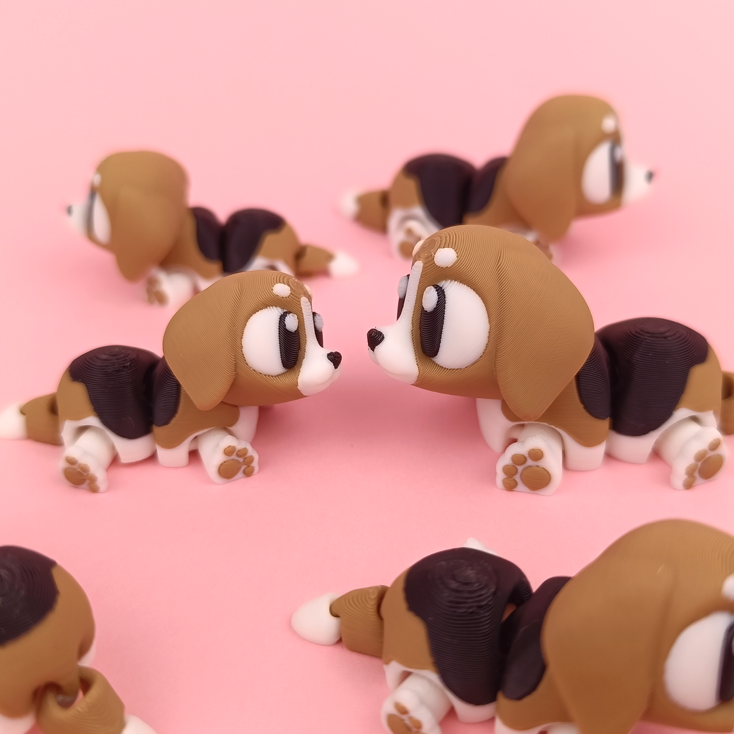 Beagle Puppy - Figurina 3D Catelus Kawaii