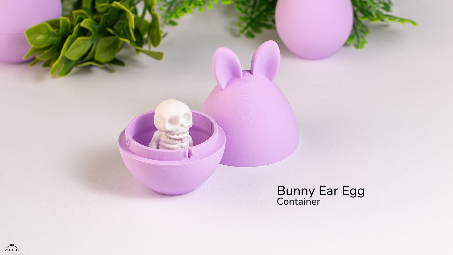 Bunny Ear Egg Container - Recipient 3D Ou de Paste