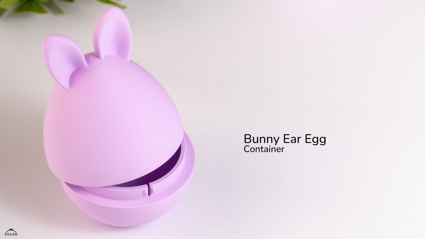 Bunny Ear Egg Container - Recipient 3D Ou de Paste