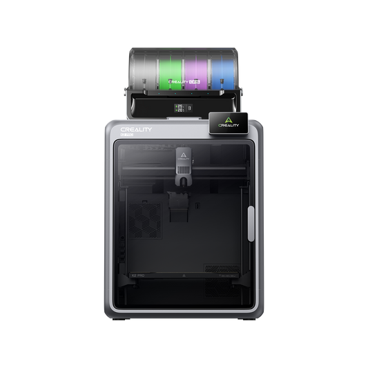 Creality K2 Pro Combo – vedere frontală
