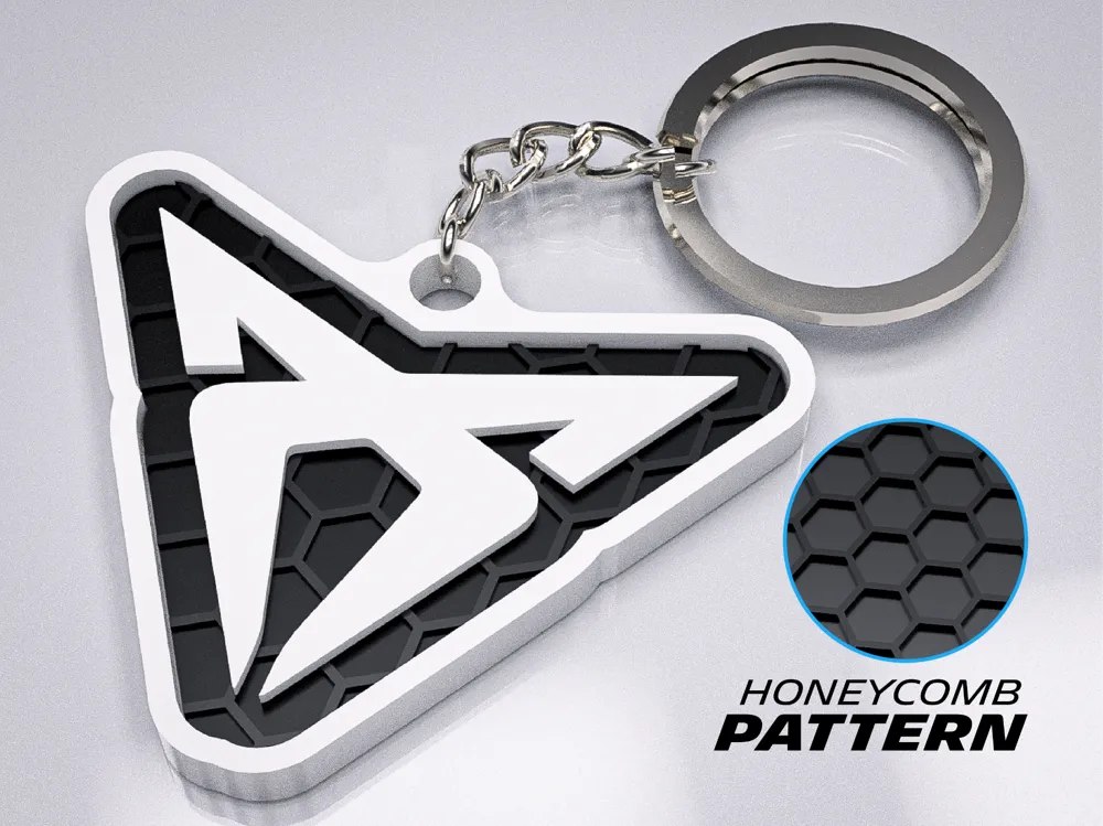 Breloc Auto Logo Honeycomb