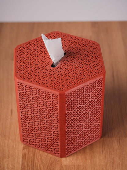 Cutie Șervețele / Hârtie Igienică - Design Hexagonal