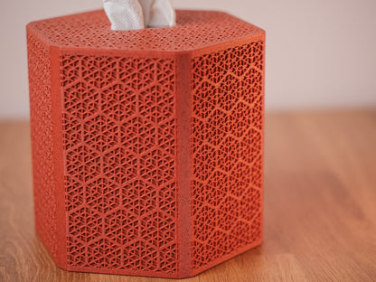 Cutie Șervețele / Hârtie Igienică - Design Hexagonal