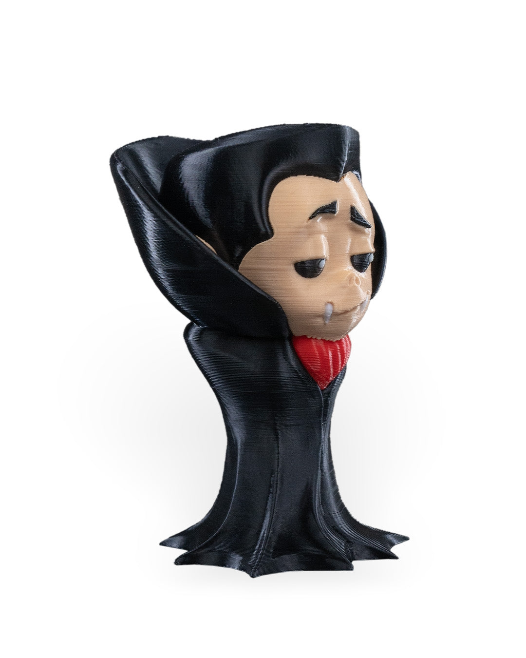 Darkula figură Dracula 3D - vedere laterală dreapta, fundal alb
