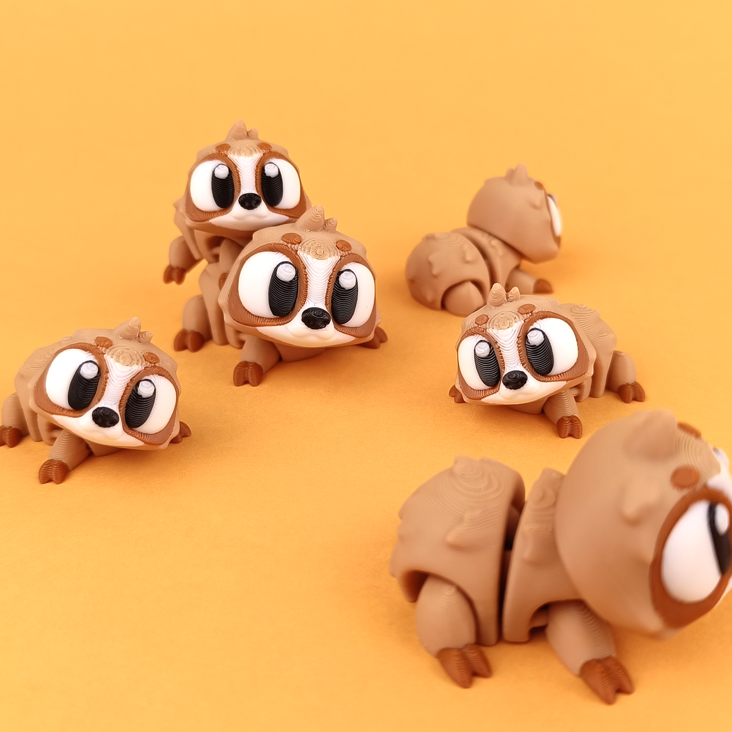 Flexi Sloth - Figurina 3D Lenes Kawaii Articulat
