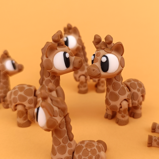 Giraffe - Figurina 3D Girafa Kawaii